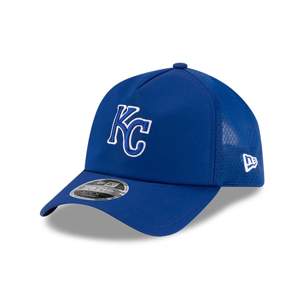Kansas City Royals MLB Batting Practice 2026 Blue 9FORTY Apex Adjustable Cap-zelvios