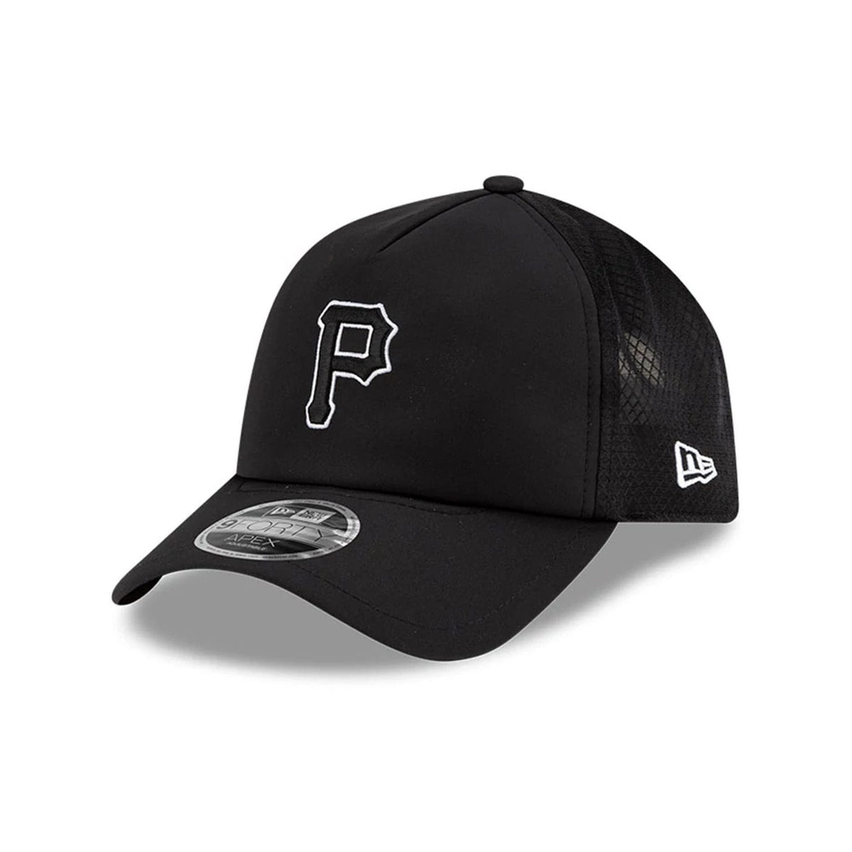 Pittsburgh Pirates MLB Batting Practice 2026 Black 9FORTY Apex Adjustable Cap-zelvios