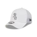 Chicago White Sox MLB Batting Practice 2026 White 9FORTY Apex Adjustable Cap-zelvios