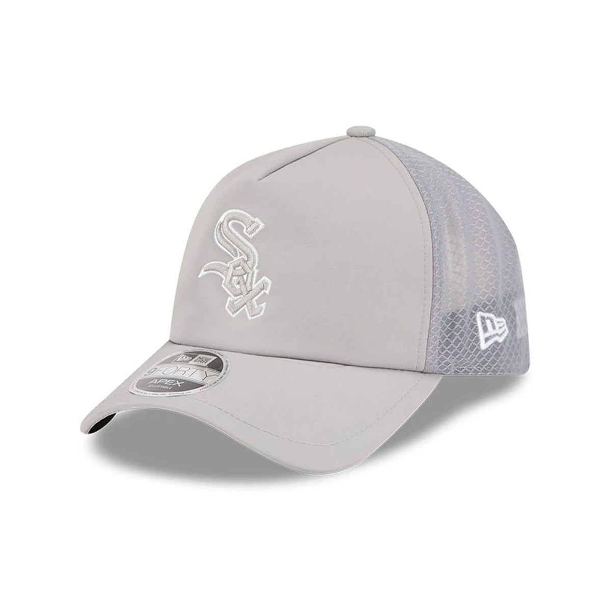 Chicago White Sox MLB Batting Practice 2026 Grey 9FORTY Apex Adjustable Cap-zelvios