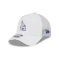 LA Dodgers MLB Batting Practice 2026 White 9FORTY Apex Adjustable Cap-zelvios
