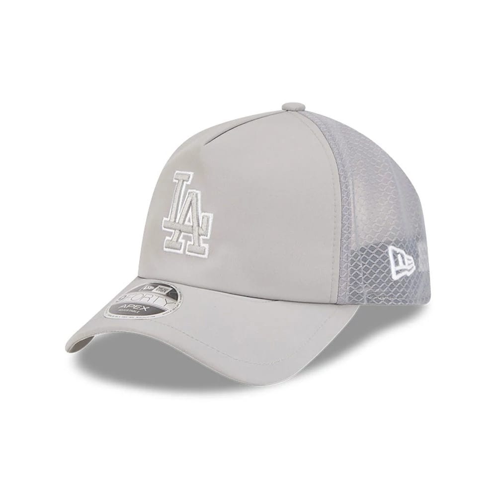 LA Dodgers MLB Batting Practice 2026 Grey 9FORTY Apex Adjustable Cap-zelvios