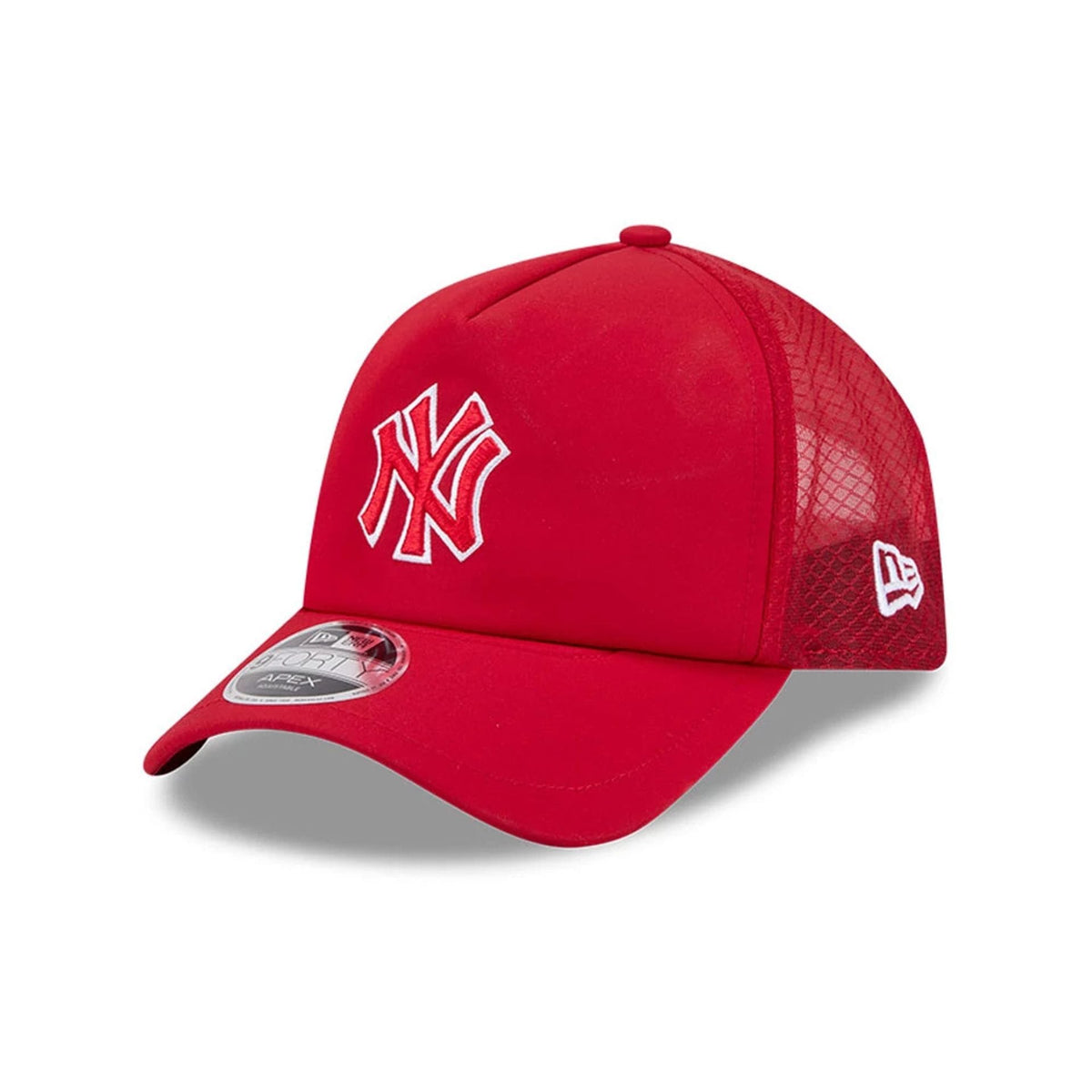 New York Yankees MLB Batting Practice 2026 Red 9FORTY Apex Adjustable Cap-zelvios