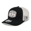 Chicago White Sox MLB Patch Black 9SEVENTY Stretch Snap Adjustable Cap-zelvios