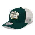 Athletics MLB Patch Dark Green 9SEVENTY Stretch Snap Adjustable Cap-zelvios