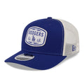 LA Dodgers MLB Patch Dark Blue 9SEVENTY Stretch Snap Adjustable Cap-zelvios