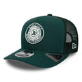 Athletics MLB Circles Dark Green 9SEVENTY Stretch Snap Adjustable Cap-zelvios