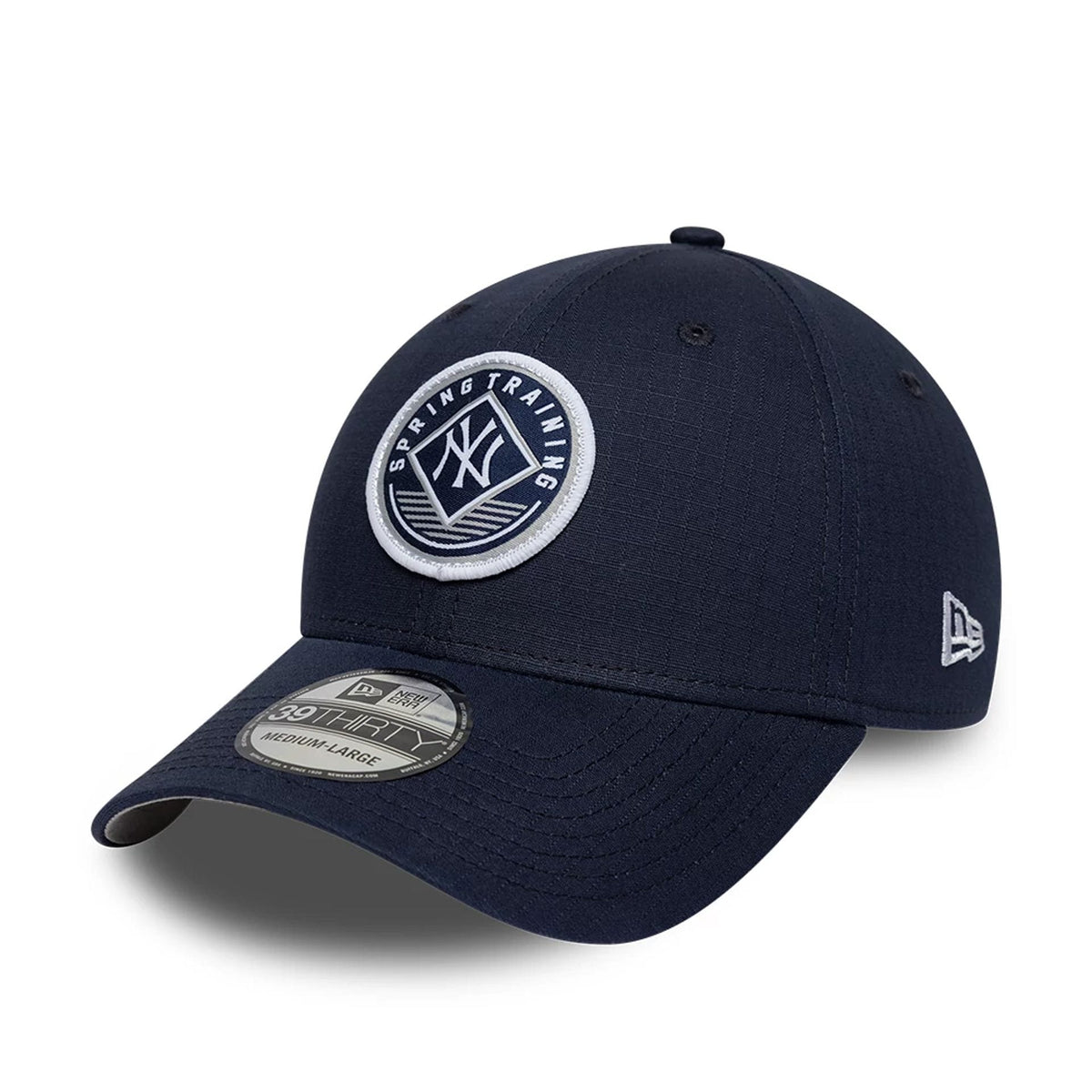 New York Yankees MLB Ripstop Navy 39THIRTY Stretch Fit Cap-zelvios