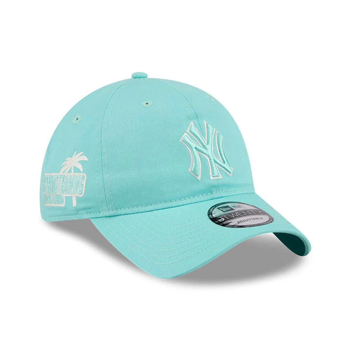 New York Yankees MLB Colours Turquoise 9TWENTY Adjustable Cap-zelvios