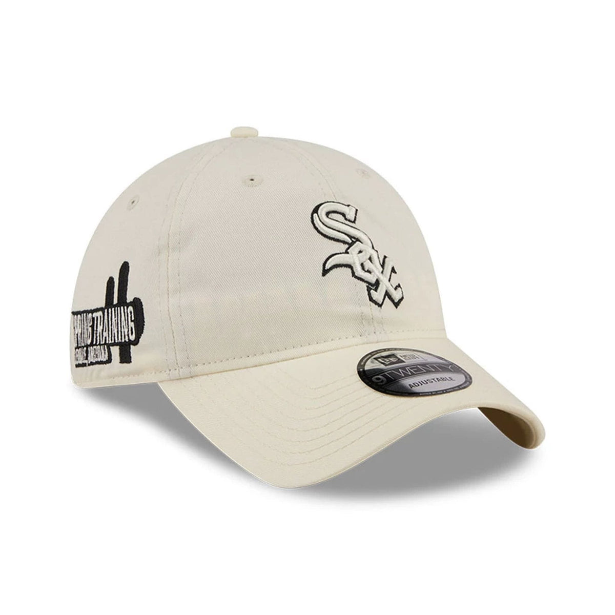 Chicago White Sox MLB Colours White 9TWENTY Adjustable Cap-zelvios