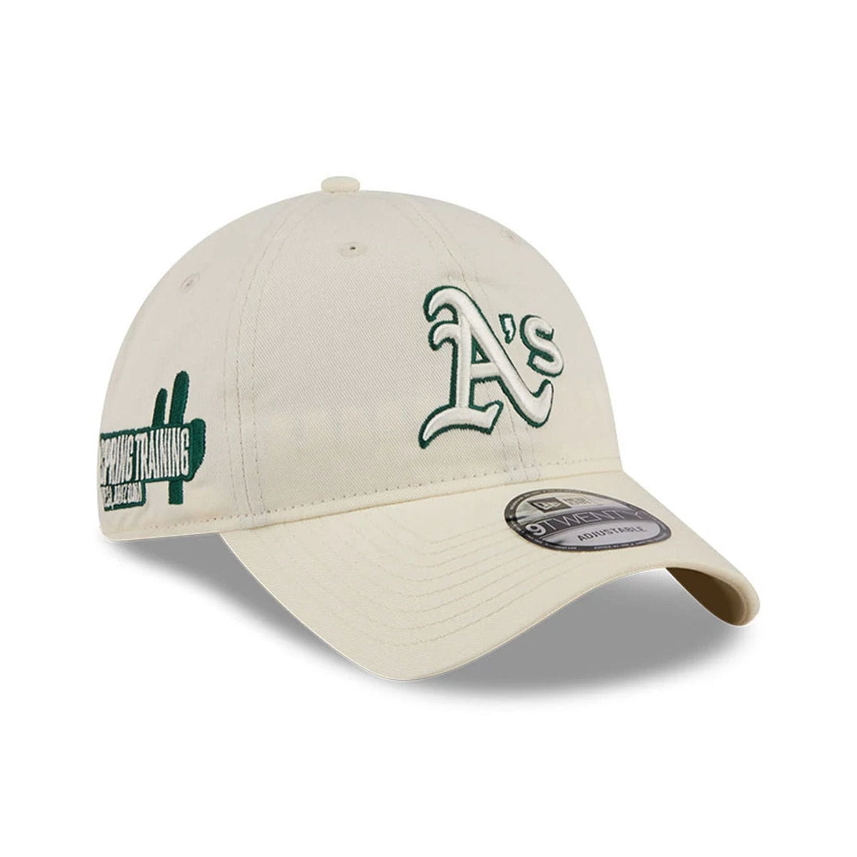 Athletics MLB Colours White 9TWENTY Adjustable Cap-zelvios