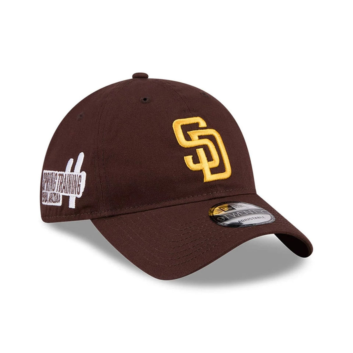 San Diego Padres MLB Colours Dark Brown 9TWENTY Adjustable Cap-zelvios