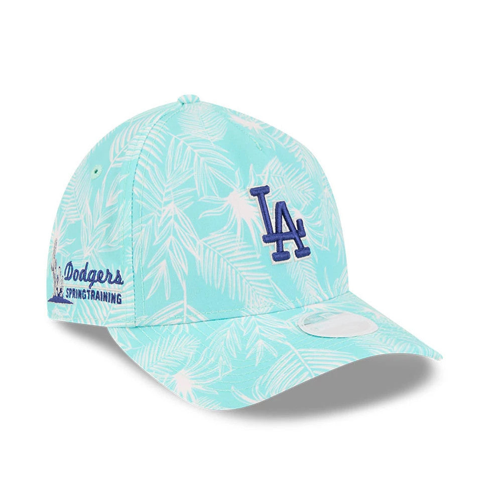 LA Dodgers Womens MLB Pastel Turquoise 9TWENTY A-Frame Adjustable Cap-zelvios