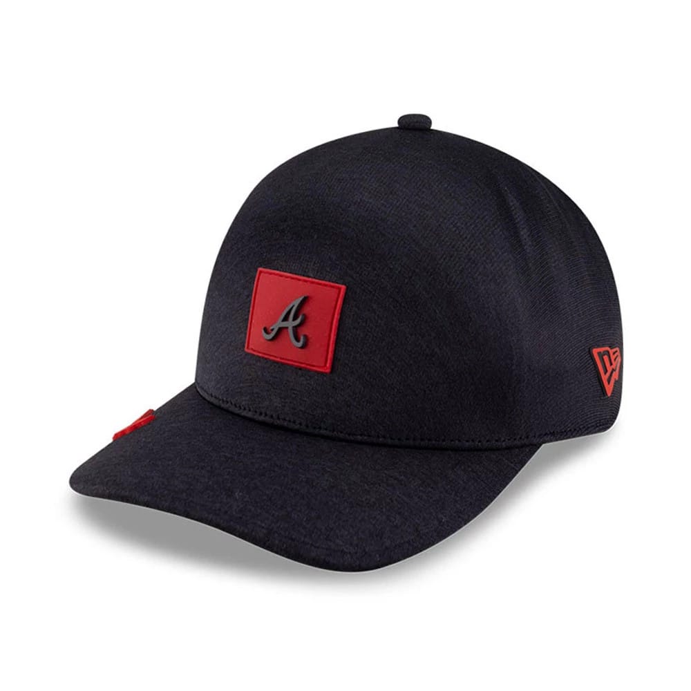 Atlanta Braves MLB Clubhouse Navy 39THIRTY Infinity Stretch Fit Cap-zelvios