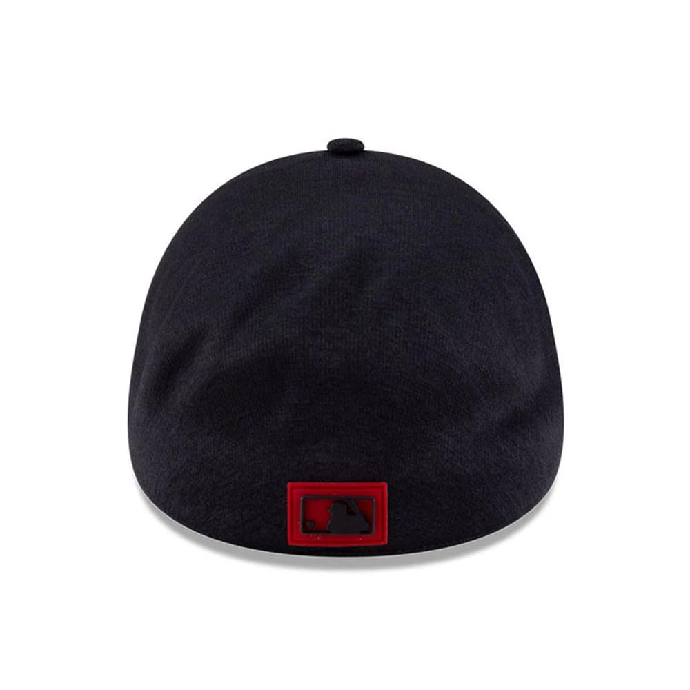 Atlanta Braves MLB Clubhouse Navy 39THIRTY Infinity Stretch Fit Cap-zelvios