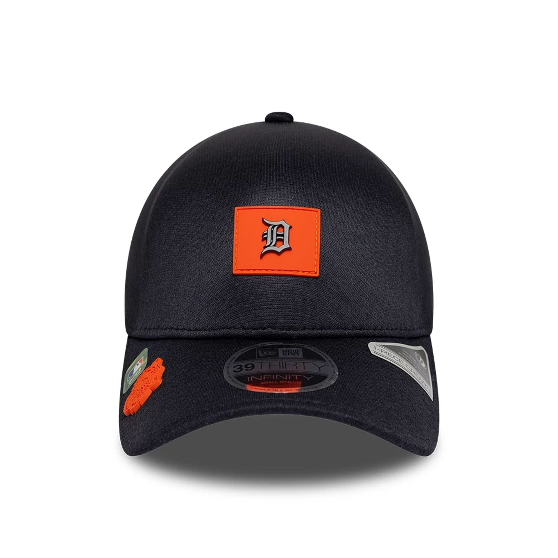 Detroit Tigers MLB Clubhouse Navy 39THIRTY Infinity Stretch Fit Cap-kentox