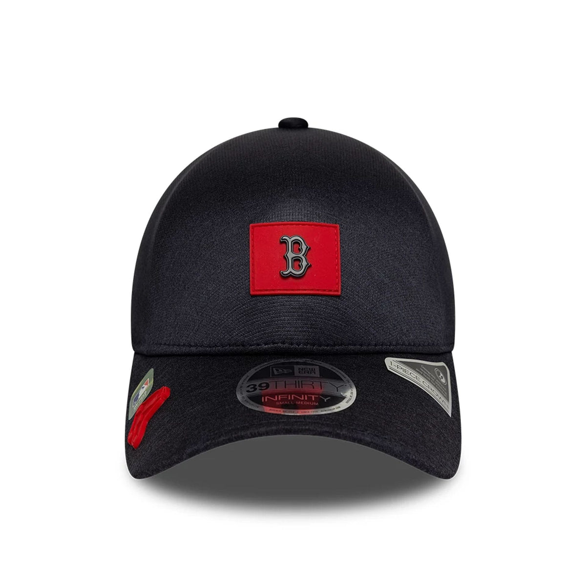Boston Red Sox MLB Clubhouse Navy 39THIRTY Infinity Stretch Fit Cap-zelvios