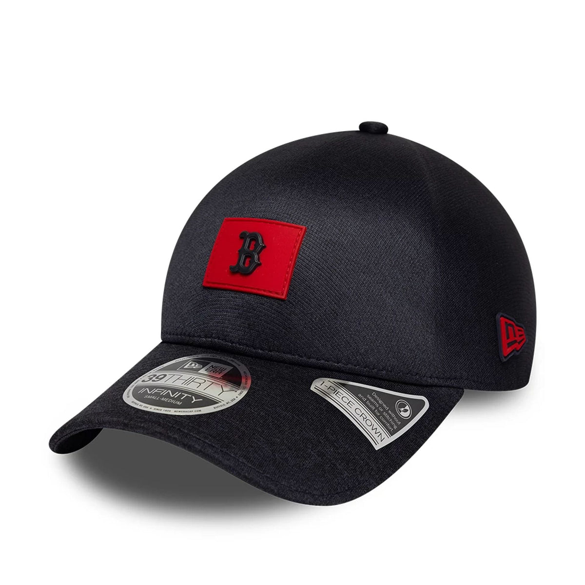 Boston Red Sox MLB Clubhouse Navy 39THIRTY Infinity Stretch Fit Cap-zelvios