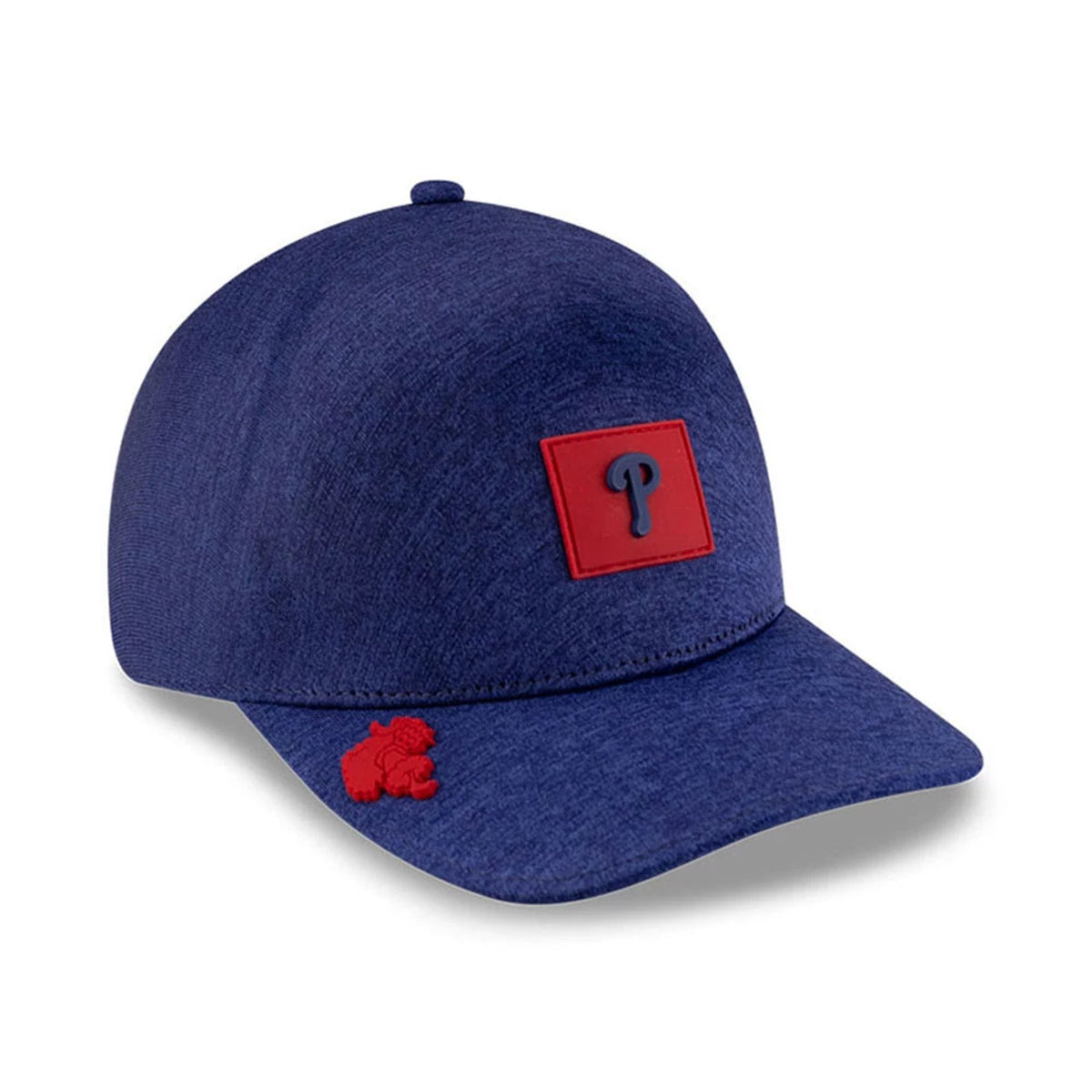 Philadelphia Phillies MLB Clubhouse Red 39THIRTY Infinity Stretch Fit Cap-zelvios
