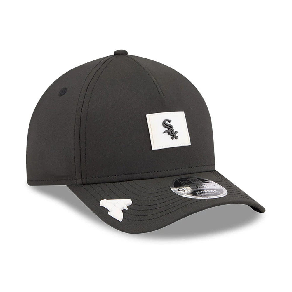 Chicago White Sox MLB Clubhouse Black 9FORTY M-Crown A-Frame Adjustable Cap-zelvios