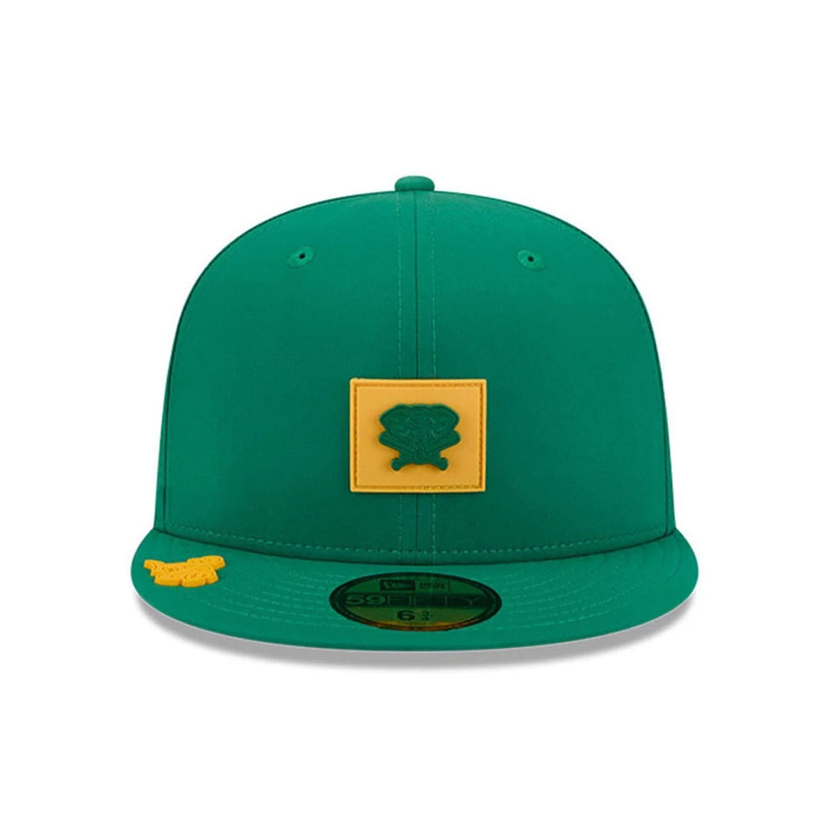 Athletics MLB Clubhouse Dark Green 59FIFTY Fitted Cap-zelvios
