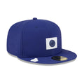 LA Dodgers MLB Clubhouse Dark Blue 59FIFTY Fitted Cap-zelvios