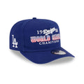LA Dodgers MLB Historic Navy 9FIFTY A-Frame Snapback Adjustable Cap-zelvios