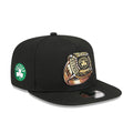 Boston Celtics NBA Ring Black 9FIFTY A-Frame Snapback Adjustable Cap-zelvios