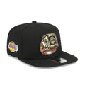 LA Lakers NBA Ring Black 9FIFTY A-Frame Snapback Adjustable Cap-zelvios