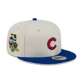 Chicago Cubs MLB Localized White 9FIFTY Snapback Adjustable Cap-zelvios