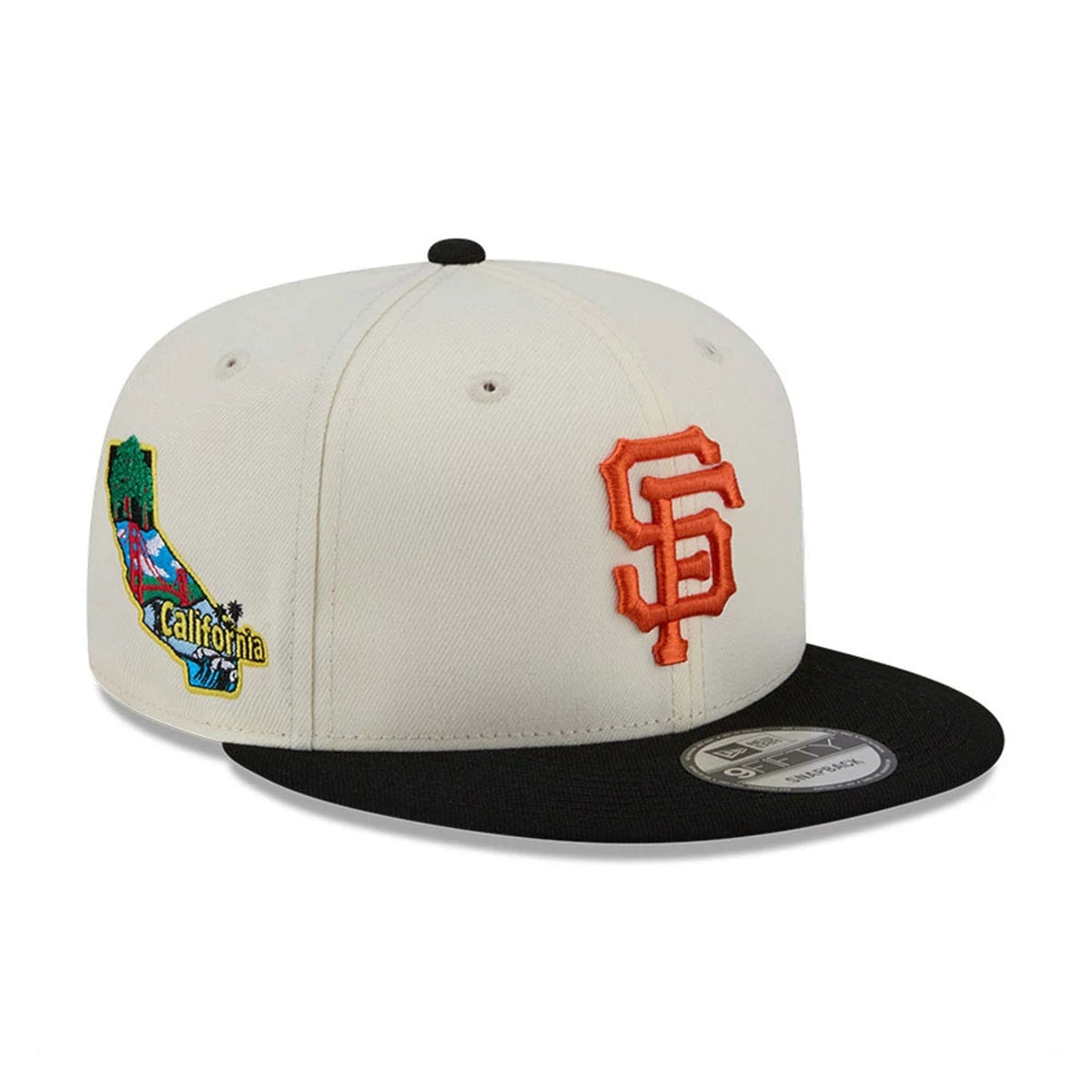 San Francisco Giants MLB Localized White 9FIFTY Snapback Adjustable Cap-zelvios
