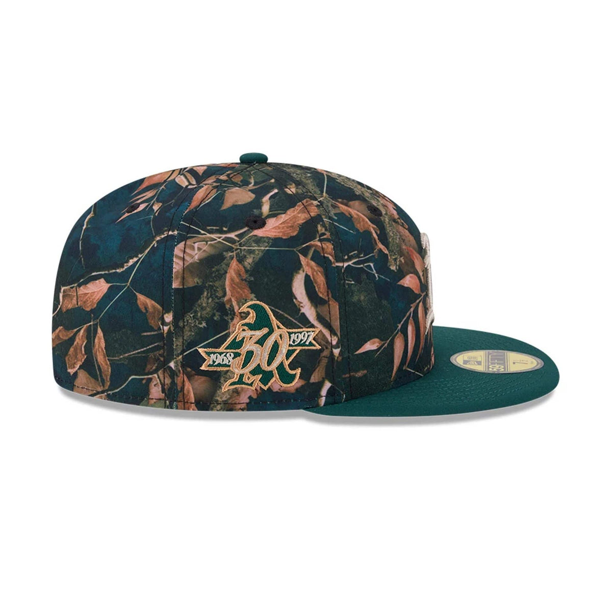 Athletics MLB Leaves Dark Green 59FIFTY Fitted Cap-zelvios