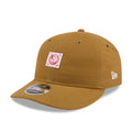 LA Angels MLB Brushed Dark Beige Retro Crown 9FIFTY Adjustable Cap-zelvios