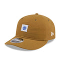 New York Mets MLB Brushed Dark Beige Retro Crown 9FIFTY Adjustable Cap-zelvios