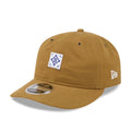 Brooklyn Dodgers MLB Brushed Dark Beige Retro Crown 9FIFTY Adjustable Cap-zelvios