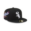Chicago White Sox MLB Hidden Hit Black 59FIFTY Fitted Cap-zelvios
