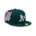 Athletics MLB Hidden Hit Dark Green 59FIFTY Fitted Cap-zelvios