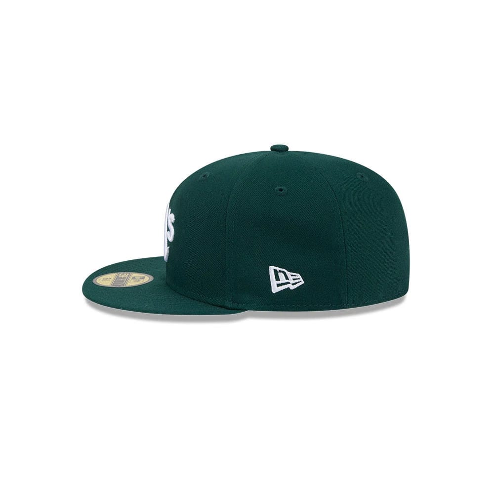 Athletics MLB Hidden Hit Dark Green 59FIFTY Fitted Cap-zelvios