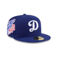 LA Dodgers MLB Hidden Hit Dark Blue 59FIFTY Fitted Cap-zelvios