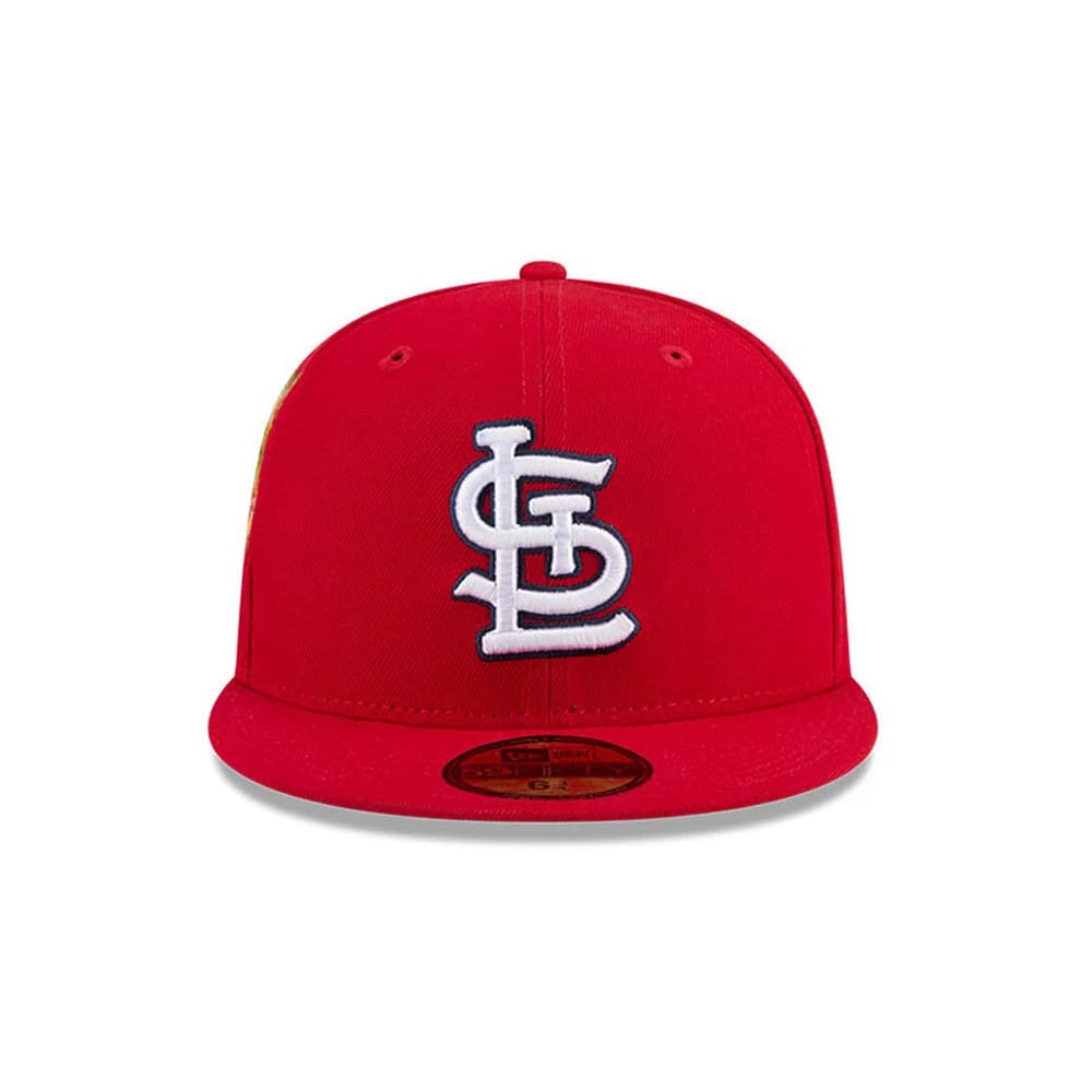 St. Louis Cardinals MLB Hidden Hit Red 59FIFTY Fitted Cap-zelvios