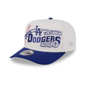 LA Dodgers MLB Classic White 9FIFTY A-Frame Snapback Adjustable Cap-zelvios