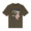New Era Food Graphic Green Oversized T-Shirt-zelvios