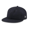 New Era Waffle Knit Navy Retro Crown 9FIFTY Adjustable Cap-zelvios