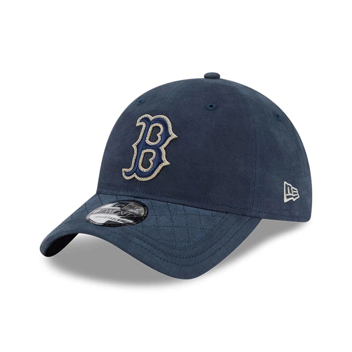 Boston Red Sox MLB Quilted Navy 9TWENTY Adjustable Cap-zelvios
