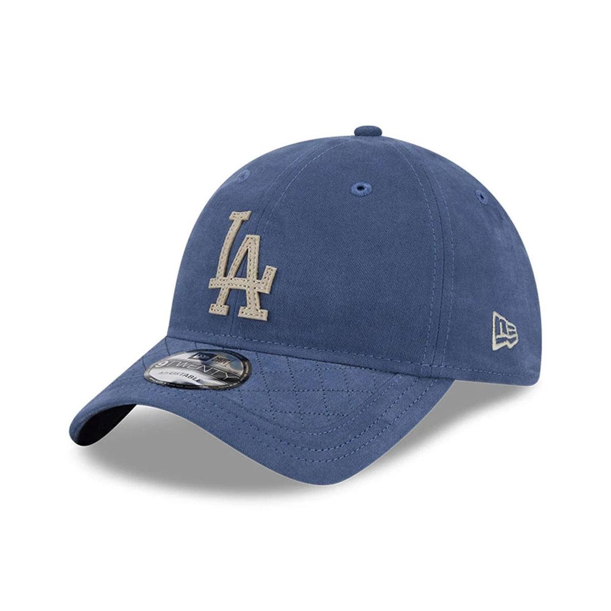 LA Dodgers MLB Quilted Dark Blue 9TWENTY Adjustable Cap-zelvios