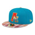Hey Arnold Letterman Turquoise 59FIFTY Fitted Cap-kentox