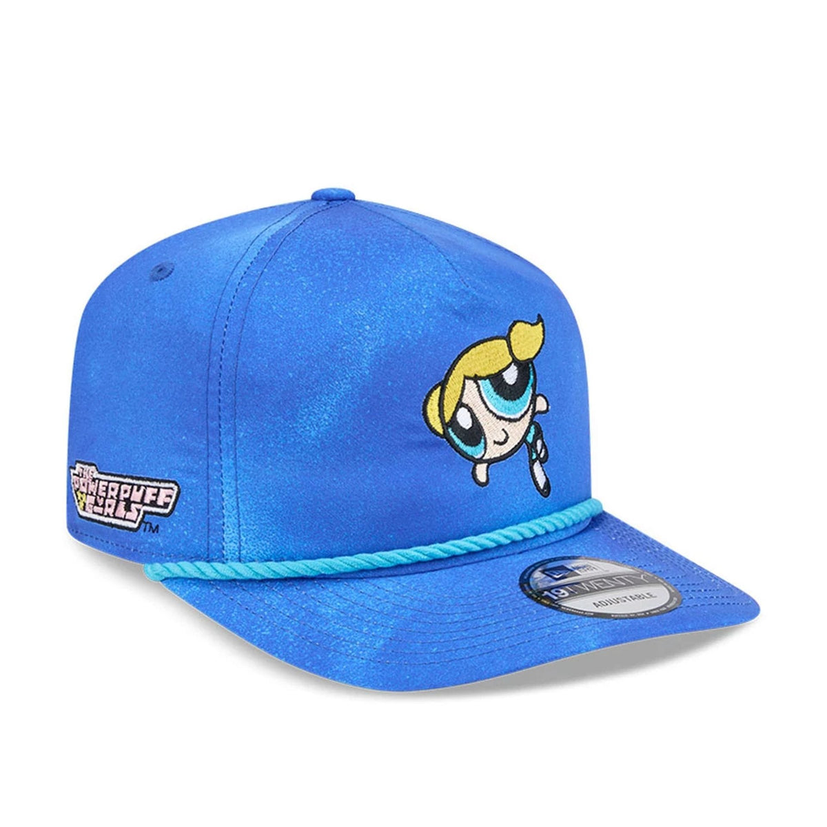 Power Puff Girls Bubbles Bright Blue 19TWENTY Adjustable Cap-zelvios