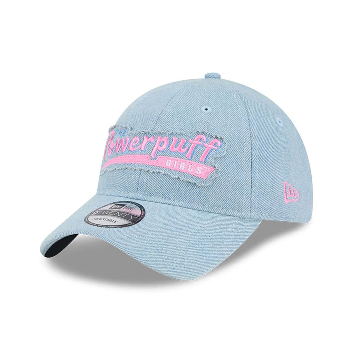 Power Puff Girls Wordmark Open Blue 9TWENTY Adjustable Cap-zelvios