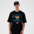 Jacksonville Jaguars NFL International Series Games Black Oversized T-Shirt-zelvios
