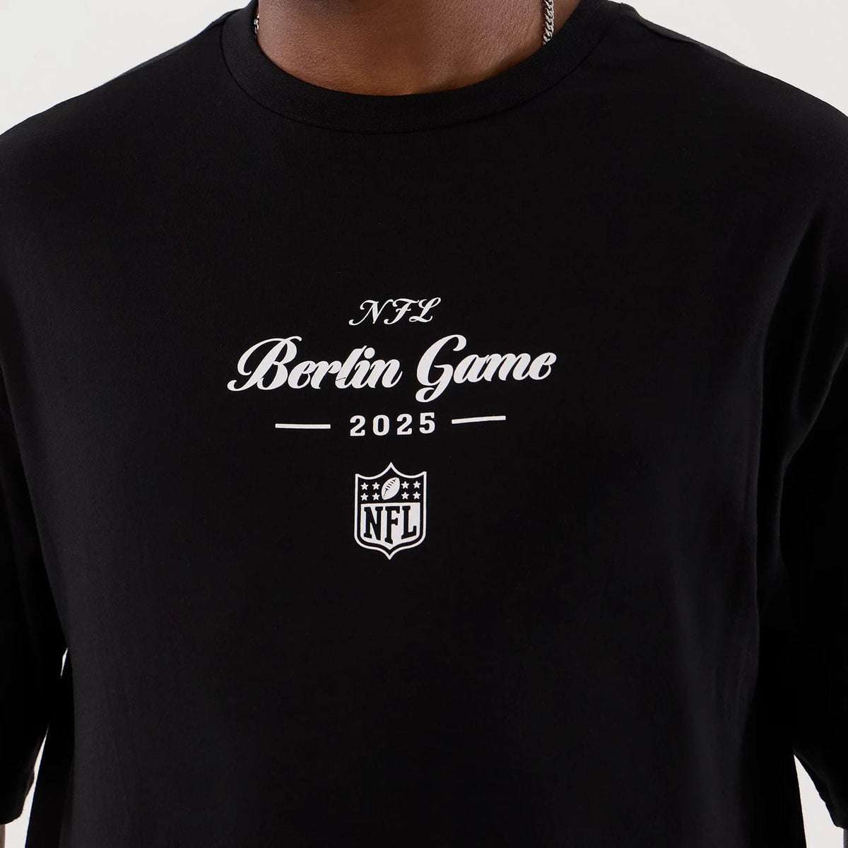 Berlin NFL International Series Games Black Oversized T-Shirt-zelvios